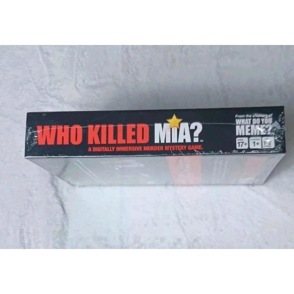 NWT! Who Killed Mia? A Digitally Immersive Murder Mystery Game Family Game Night - Picture 3 of 8